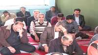 مراسم عزاداری در نمازخانه ستاد مرکزی دانشگاه